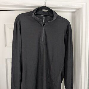 Ten Thousand Men's Versatile Mock Neck in Black LARGE